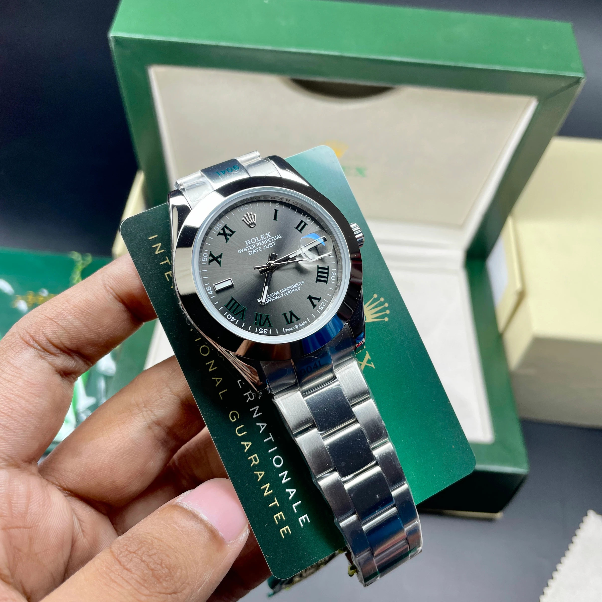 Rolex Datejust 41 Oyster 41 mm Wimbledon
